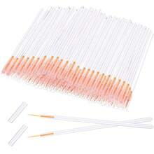 Disposable Eyeliner Brush Eyelash Serum Brushes Eyeshadow Applicator Eye Lash Wands Makeup Tool - Clear - View 1