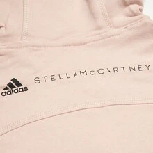 Adidas Loose Fit Women's Autumn Sports Cropped Sweatshirt GL7337 - Apricot - View 5