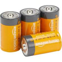 Basics - Pilas alcalinas D Cell Everyday - 4 unidades (paquete de 1) - 4 unidades (paquete de 1) - Ver 6