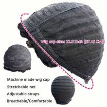 Natural Black 10 Inch Egg Wave Human Hair Wig For Women Short Loose Curly Bob 200% Density Curl Pixie Cut Versatile Styling Voluminous Hairstyle - Natural Black - Xem 8