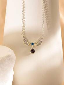 1 定制彩色照片生日石翅膀投影项链 | 不锈钢照片投影生日石翅膀短项链 | 纪念照片生日石翅膀项链 | 情人节定制礼物 | 定制照片 | 定制项链 - 自選生辰石 - 查看 7