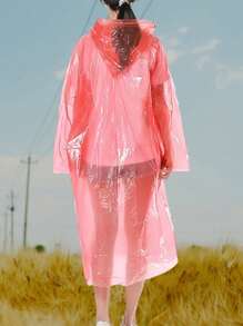 2/3/4/5 piezas Impermeable desechable portátil con embalaje de tarjeta comprimida para uso al aire libre, viajes, unisex, talla única, plástico impermeable grueso, capa impermeable adecuada para actividades al aire libre diarias, campamento, senderismo, pesca, montañismo, viajes, ciclismo. Empaque individual con estilos y colores aleatorios enviados.