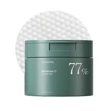 Almofadas de Limpeza Facial de Algodão Suavemente Esfoliantes Toner Heartleaf 77. Hidratante Cuidado de Pele Coreano com PHA e Centella. Não Comedogênico, Ideal para Pele Sensível. A sua alternativa perfeita de almofada zero poros para uma experiência de cuidados com a pele impecável. - 160mL - Visão 1