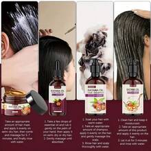 1 Set,Batana Oil Volumizing Hair Care Set,Deeply Moisturizes Hair, Creates Smooth And Soft Hair, Improves Frizzy Hair, Repairs Split Ends, Makes Hair Plump And Fluffy, Refreshing And Non-Greasy - màu nâu - Xem 5