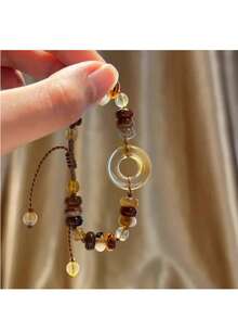 Retro Brown Safety Buckle Bracelet For Women, Fashionable And Exquisite, Simple Bracelet Accessories - Nhiều màu - Xem 1