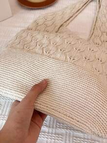 Strandbeutel für den Sommerurlaub, Umhängetasche mit großer Kapazität, elegante Mode-Umhängetasche für Frauen, gehäkelte gewebte Reisetasche, Reisenotwendigkeiten, Muttertagsgeschenk, Hochzeitssaison Brautjungfer Geschenktasche, Lunchtasche für Studentinnen, Geschäftsfrauen