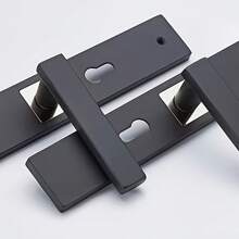 1pc Luxurious Beautiful Quiet And Beautiful Antique Style Door Lock Handle Set Door Handle Set Indoor Door Lock