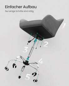 Home Office Chairs - Schiefergrau - Xem 7