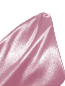 1 chiếc đầm ngủ ôm sát kiểu dáng châu Âu mới, gợi cảm, không dây vai, hở lưng, xếp ly, thích hợp cho quán bar, họp mặt, tiệc tùng mùa hè thanh lịch. - Bụi hồng - Xem 3