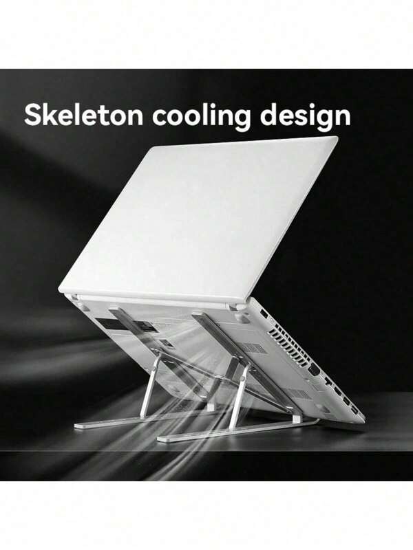 Adjustable Laptop Stand Aluminum Alloy Desktop Holder Foldable Portable Bracket For Air Pro Notebook Tablet Pad Cooling