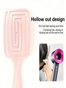 1pc/2 Pieces! Large Curved Paddle Comb Set – 2-In-1 Design! The Arched Comb Body Conforms To The Head Shape, Effortlessly Detangling Knotted Hair. Dense Paddle Teeth Grip Hair Securely, Creating A Voluminous High Crown With Ease. Perfect For Daily Combing Care And Salon-Grade Styling, This Comb Achieves Both Smoothness And Lift In One Tool, Doubling Your Hair Styling Efficiency!,Brush,Hair Brushes,Edge Brush,Brush Hair,Hair Comb,Comb Hair,Detangling Brush,Ball Brush,Mini Hair Brush,Hair Brush Set,Wooden Comb, Comb, Slick Back Brush, Hairbrush, Edge Brush, Brush Hair, Hair Comb, Hair Brush Set, Comb Hair, Mini Hair Brush, Detangling Brush,Hair Products, Hair Tools, Hair Stuff, Hair Care, Curly Hair Brush, Barber, Barber Accessories, Hairdressing Equipment,Travel Essentials,Hairstyle,Hairdressing