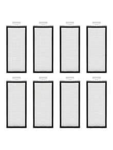 Washable Filter For Roborock Q5 Pro Q5 Pro+(Plus) Q5 Max+(Plus) Q5 DuoRoller+ Q7 Q7+ Q7 Max Q7 Max+ Q8 Max Q8 Max+ Robot Vacuum Cleaner Accessories HEPA Filter - White - View 1