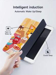 Ayotu Ốp lưng bảo vệ họa tiết mèo dễ thương, tương thích với Samsung & Apple & Kindle E-Book, tương thích với IPad (A16) 11 inch thế hệ thứ 11 năm 2025, tương thích với Kindle Paperwhite thế hệ thứ 12 năm 2024. Ốp lưng bảo vệ máy tính bảng được trang bị khe cắm bút. Hỗ trợ chức năng Ngủ/Đánh thức tự động - Nhiều màu - Xem 6