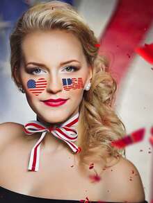 16/10/8爱国纹身贴纸、临时纹身、面部纹身、爱国临时纹身、爱国纹身、爱国临时纹身、红白蓝纹身、美国临时纹身、美国独立日纹身、美国独立日临时面部纹身、美国面部纹身、独立日纹身贴纸、劳动节装饰、派对用品、趣味贴纸、个性化贴纸、剪贴簿用品、剪贴簿