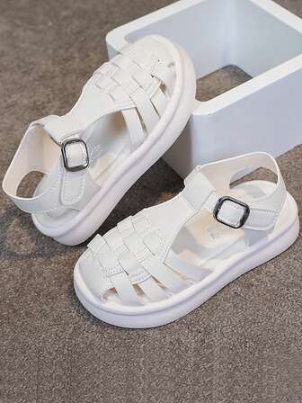 Sandalias romanas para niños, nuevo modelo del verano 2025 para niños y niñas, zapatos para bebés