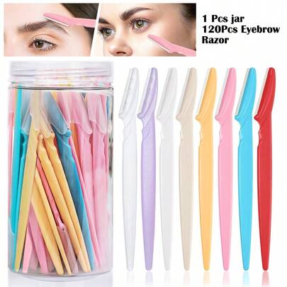 120/100/50/30/15件套去角质工具套装 - 男女通用面部剃刀、眉毛修剪器和面部剃须刀，面部脱毛剃刀，去角质剃须工具，沙龙美发产品及配件，美容旅行必备品，化妆品，价格实惠，房间装饰，梳妆台，旅行，卧室，化妆配件，眉毛修剪器，价格实惠，圣诞礼物，化妆品，化妆工具，廉价商品，礼物，女士礼物，圣诞礼物，赠品，旅行，廉价商品，旅行必备品