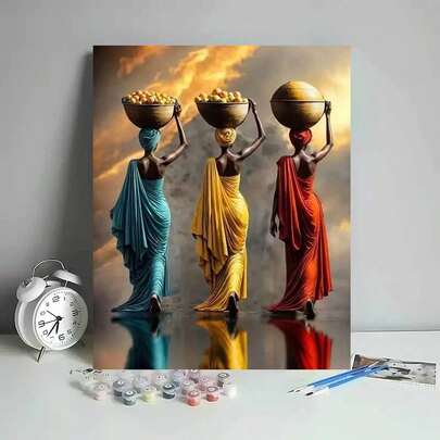 DIY Painting By Numbers Kit, Personalized Art Painting, Ideal Gift For Birthday, Holiday, No Drawing Skills Needed, Can Be Used As Wall Decor, Simple To Finish Beautiful Artwork