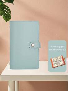 100 Envelope Budget Challenge Flipchart Binders, Minimalist Storage, Money Saving Flipchart Binders, Multi-Functional Flipchart Storage Organiser, Portable, Boho Style, Travel Storage, Portable Storage