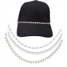 Versatile Hat Chain, Retro And Simple Chain Accessory, Hat Accessory Chain, Simple Hat Accessory