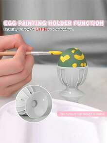 1set Silicone Egg Cleaner, Egg Scrubber, Reusable Egg Cleaning Washer For Fresh Eggs, Farm Fresh Eggs Cleaning Brush, Multifunctional Practical Vegetable And Fruit Scrubber Tools,For Backyard Chickens, Homesteaders & Egg Collectors - Multicolor - View 4