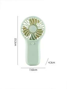 1 pezzo Mini Ventilatore Portatile, Leggero Ventilatore Palmare - Ottimo per Ufficio, Esterno, Viaggio e Campeggio - Mantieni il fresco in qualsiasi momento, ovunque! - (Batterie non incluse), Indispensabile per il Raffreddamento Estivo, Spiaggia, Viaggio