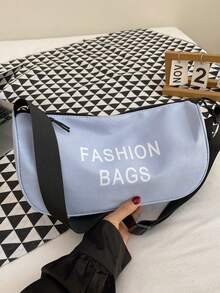 حقيبة كاجوال رياضية اسطوانية الشكل بثلاثة ألوان، حقيبة رياضية وللياقة البدنية كاجوال ذات طراز أحرف بشكل اسطواني، حقيبة يد محمولة وخفيفة الوزن عصرية لاستخدام يومي، حقيبة أمتعة خفيفة الوزن ذات سعة كبيرة، حقيبة تدريب