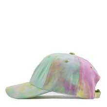 Tie-Dye Gradient Baseball Cap Sun Hat Adjustable Fashionable Sunshade Cap Sunscreen Hats For Men Women