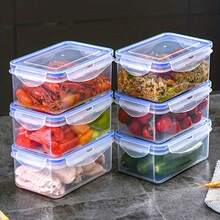 8 piezas Contenedores de almacenamiento de alimentos transparentes de varios tamaños con tapas de sellado hermético - Ideales para frutas, verduras, pasta, etc. - Aptos para microondas, set reutilizable de polipropileno, para organización de cocina | Diseño de almacenamiento elegante | Contenedores aptos para microondas - Multicolor - Ver 5