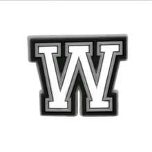 Letras DIY Encantos de Sapatos Decoração 0-9# Números ABC-Z Encantos de Sapatos para Tamancos e Sandálias, Encantos Coloridos de PVC para Decorações de Pulseiras e Sapatos, Lembrancinhas de Festa de Aniversário