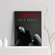 1 件可选框架海报墙艺术流行说唱歌手 B-Bhad B-Bhabie 海报高清海报家庭房间酒吧咖啡厅装饰艺术墙壁画图片 - 彩色 - 查看 14