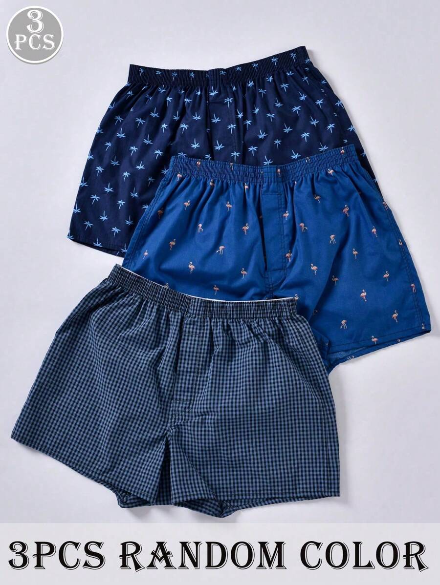 Random Pack Men's Elastic Waist Casual Harem Pants