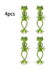 5pcs/4pcs/2pcs/1pc New Frog Plant Stand For Trailing Plants - Multicolor - View 6