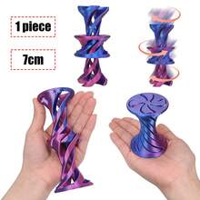 Nueva escultura de paso a través de pirámide imposible, juguete antiestrés de cono espiral impreso en 3D, adornos decorativos, regalos de cumpleaños, juguetes antiestrés, juguetes, juguetes antiestrés, juguete antiestrés espiral, juguete antiestrés de selección, juguetes antiestrés para adolescentes - 1 pieza - Ver 23