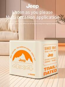 Jeep JP SC008 Mini Alto-falantes Portátil Sem Fio para Exteriores, Reprodutor de Música HiFi Estéreo, Subwoofer IPX5 à Prova D'água