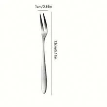 10 buc, furculițe pentru fructe, furculițe din oțel inoxidabil, furculițe pentru fructe din oțel inoxidabil, furculiță pentru desert, furculițe simple pentru fructe, furculiță modernă pentru tort, furculiță decorativă pentru salată, furculiță reutilizabilă pentru fructe, rechizite de bucătărie, rechizite școlare