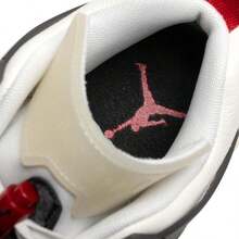 Jordan Zapatos de baloncesto Spizike Low, zapatillas deportivas ligeras y acolchadas para hombres, zapatos prácticos para entrenamiento deportivo FQ1759-116 - Fanzi/Rojo campus/Negro carbón/Leche de coco - Ver 6