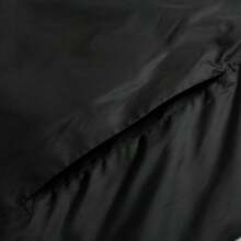 Skechers Men's Woven Hooded Jacket, Loose Fit Activewear Top For Running & Fitness P225M276-03K8 - Smoky Black - View 5