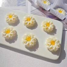 Morbida moletta in silicone a forma di fiore, accessorio decorativo C e moldavo dessert