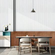 20pcs 3D Wood Grain Peel And Stick Wallpaper - Waterproof, Washable Vinyl Wall Stickers, Suitable For Living Room And Bedroom Decor, Easy To Apply Natural Wood, White, Light Beige And Dark Brown Square Panels, Stylish Room Accents | Wallpaper Home Decor Wall Decor Bathroom Bathroom Decor Wall Paper Wallpapers Kitchen - Multicolor - View 4