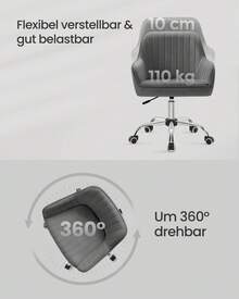 Home Office Chairs - Schiefergrau - Xem 6