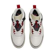 Jordan Zapatos de baloncesto Spizike Low, zapatillas deportivas ligeras y acolchadas para hombres, zapatos prácticos para entrenamiento deportivo FQ1759-116 - Fanzi/Rojo campus/Negro carbón/Leche de coco - Ver 4