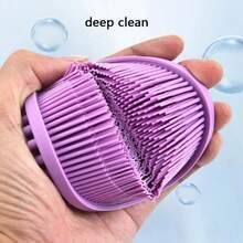 Silicone Brush Baby Shower Sponge Dry Massage Bath Towel For Body Bast Silicone Body Scrubber Back Scrubber