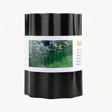 1 Rolo de Cerca de Jardim em Plástico Verde, Barreira Flexível e Durável para Gramado, Cerca de Plástico para Bordas de Jardim, Canteiros de Flores e Paisagismo Externo Faça Você Mesmo. Cerca Fácil de Instalar, Cerca para Jardim