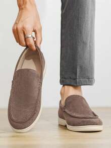 Summer Fashion Niche Slip-On Casual Lightweight Breathable Outdoor Anti-Skid Loafers - Nhiều màu - Xem 36