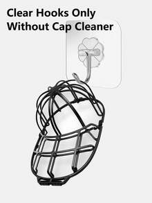 One Piece Plastic Baseball Cap Cleaner, Space Saving DIY Folding Black/White Cap Rack For Washing Machine, Baseball Cap Cleaner, Removable High Quality Baseball Cap Cleaning Rack, Keeps Its Shape Hat Washing Bag Hat Wash Bag Laundry Bag Anti-Distortion Washer Hat Convenient Wash Bag Machine Washable Mesh Pocket For Home Use - Multicolor - View 18