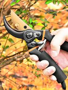 1/2件套修枝剪，专业花园果树修枝剪，家用树枝剪，强力修枝剪，花园园艺工具 - 彩色 - 查看 5