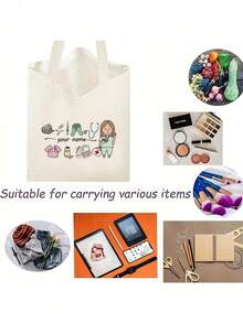 1pc Customized Nurse Appreciation Bag, Customizable Name Or Text, - Stylish & Durable Accessory Organizer For Nurses, Coworkers & Doctors - Perfect Personalized Gift Pencil Case & Makeup Pouch