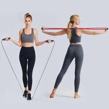 6IN1 Ab Roller Wheel, Ab Exercise Wheels Kit With Ab Roller, Resistance Bands, Knee Mat, Jump Rope, Push-Up Bar