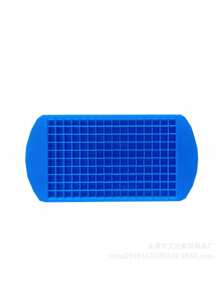 1 pièce Moule à glaçons en silicone 160 grilles, mini carrés de glace, moule à glace, machine à glaçons, faire du thé, des liqueurs, de la chocolat et du blanc. Petit, portable, pratique pour le réfrigérateur de voiture, facile à retirer
