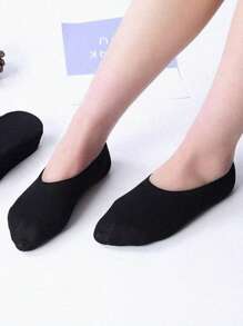 8/15/20/30 Pares de calcetines invisibles de tobillo de unicolor para hombre, transpirables, de secado rápido, anti-olor, suaves, con tela que absorbe la humedad, apropiados para hombres, mujeres, parejas, uso diario, deportes, exterior, primavera, verano, otoño